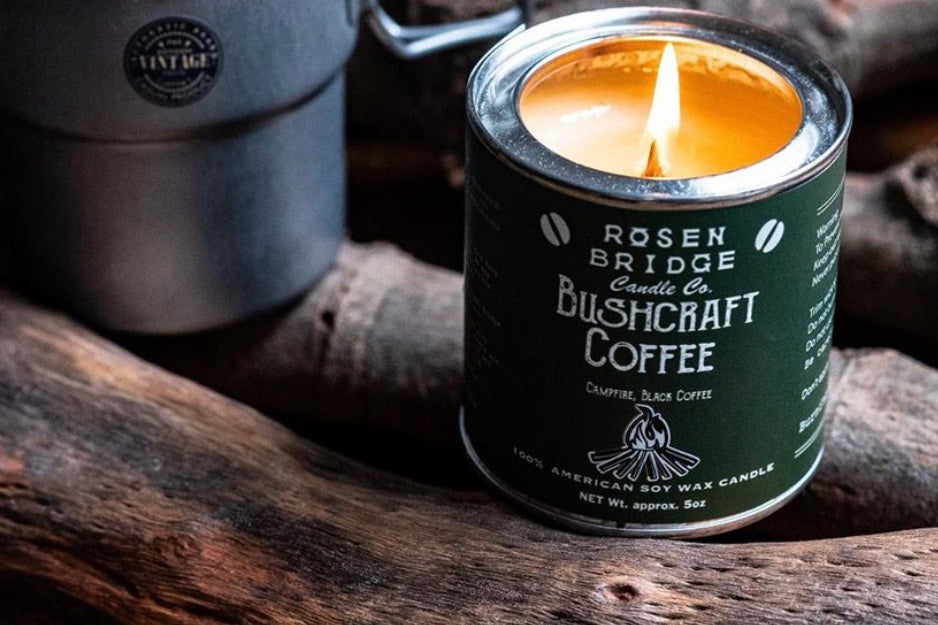 ROSEN BRIDGE Candle Bushcraft Coffee